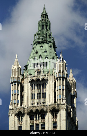 Woolworth Building, New York City, USA Banque D'Images