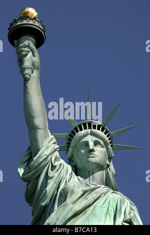Statue de la liberté, New York City, USAnaerbillede Banque D'Images
