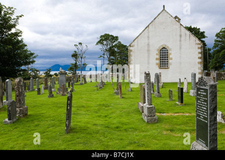 Clachan Église (construite en 1817 sur l'ancien site de l'église St AD 673 Maelrubhas) Florennes, Wester Ross, Highland, en Écosse Banque D'Images