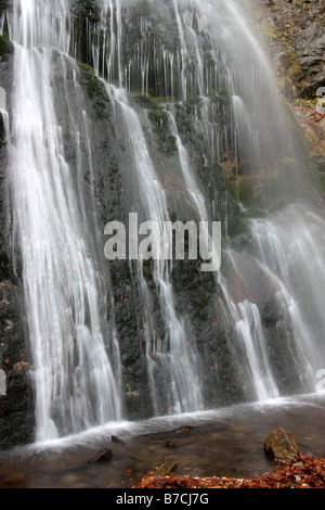 Sutovo Cascade, parc national de Mala Fatra, Slovaquie Banque D'Images