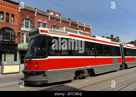 Toronto tramway (tram) Banque D'Images