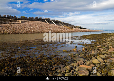 Galets sur la plage de Porlock Weir près de Minehead dans Exmoor National Park North Somerset England UK Banque D'Images