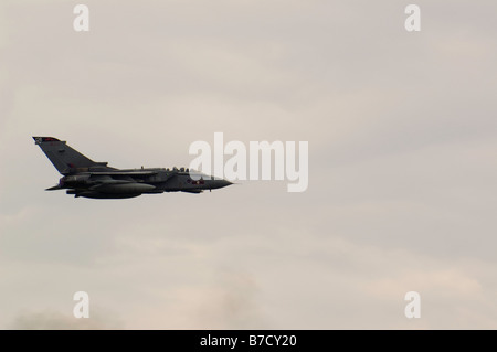 Panavia Tornado Gr4 utilisés par la Royal Air Force, vu à Biggin Hill, Airshow 2008 Banque D'Images