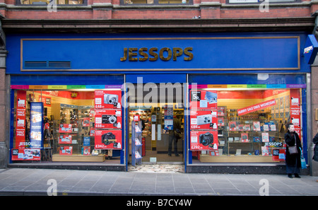 L'avant de l'Jessops photographie acheter sur George Street, Oxford, Angleterre. Jan 2009 Banque D'Images