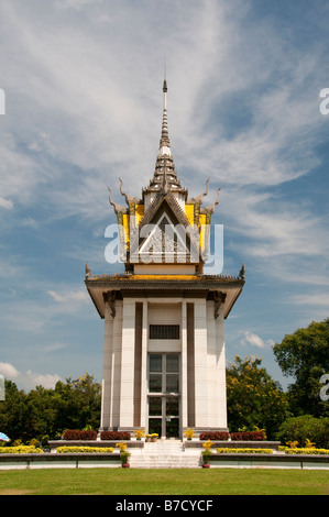 Choeung Ek (The Killing Fields) à Phnom Penh, Cambodge Banque D'Images