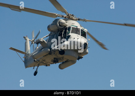 Kaman SH 2G hélicoptère Seasprite, Royal New Zealand Navy Banque D'Images