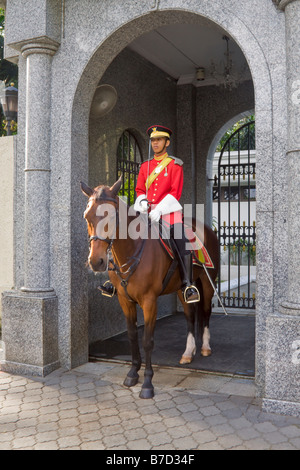 Horseguard à 31514 Negara, le palais du Roi de Malaisie, Kuala Lumpur, Malaisie Banque D'Images