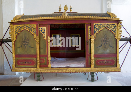 Palaki. Meherangarh Fort. Jodhpur. Le Rajasthan. L'Inde. Banque D'Images