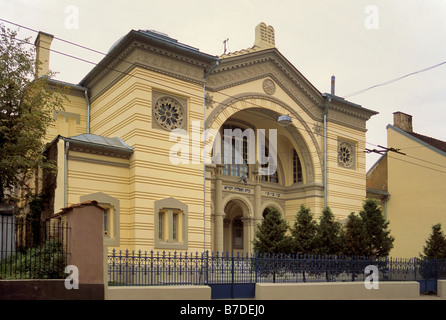 Synagogue chorale à la rue Pylimo dans l'ancien quartier juif de Vilnius Lituanie Banque D'Images