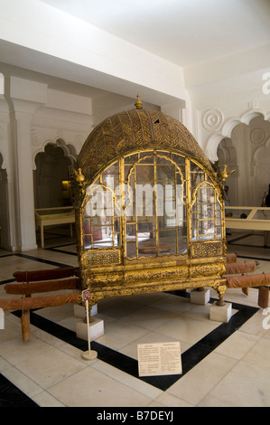 Palaki. Meherangarh Fort. Jodhpur. Le Rajasthan. L'Inde. Banque D'Images