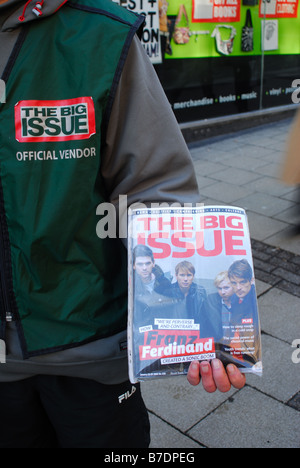 Grande question vendeur officiel. Banque D'Images