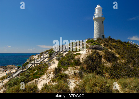 Phare de Bathurst Rottnest Island Australie Occidentale Banque D'Images