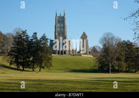 Bryn Athyn, comté de New York Cathédrale Banque D'Images