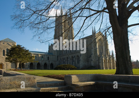 Bryn Athyn, comté de New York Cathédrale Banque D'Images