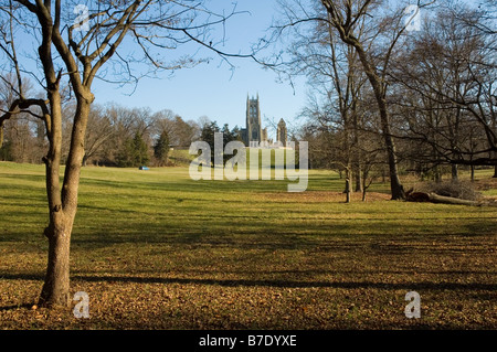 Bryn Athyn, comté de New York Cathédrale Banque D'Images