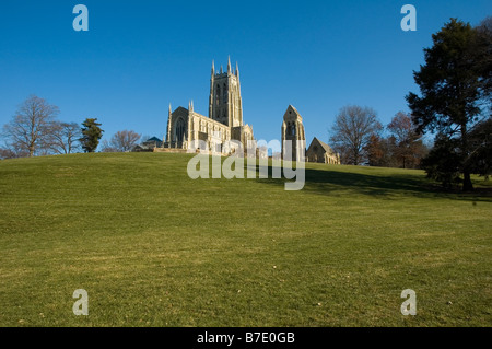 Bryn Athyn, comté de New York Cathédrale Banque D'Images