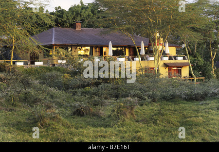 Hardy Krueger de l'ancienne maison, Hatari Lodge, Parc National d'Arusha, Tanzanie Banque D'Images