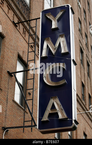 YMCA, Harlem, New York City, USA Banque D'Images