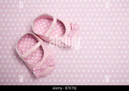 Chaussures de bébé Banque D'Images