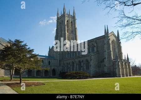 Bryn Athyn, comté de New York Cathédrale Banque D'Images