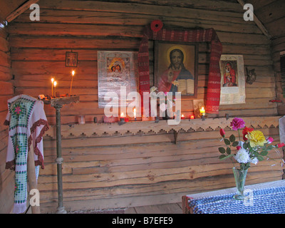 Maison de prière à Võru Estonie Europe Comté Setumaa Banque D'Images