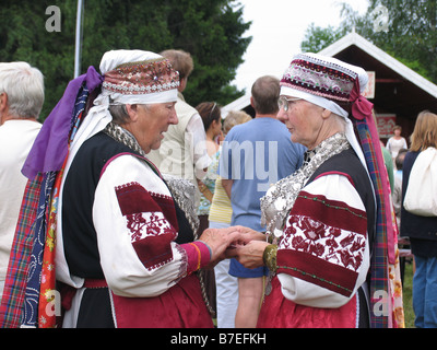 Setu Folk Festival. Võru Comté. L'Estonie. L'Europe Banque D'Images