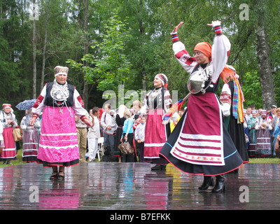 Setu Folk Festival, comté de Tallinn, Estonie, Europe Banque D'Images
