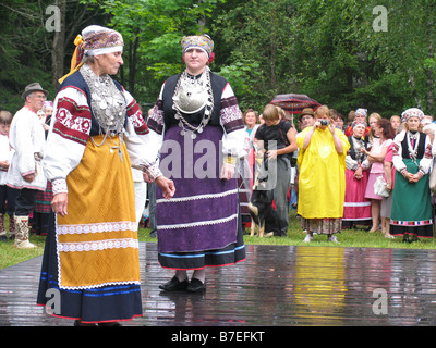 Setu Folk Festival, comté de Tallinn, Estonie, Europe Banque D'Images