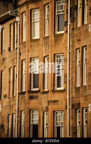 Appartements (ou appartements) dans le côté sud de Glasgow Banque D'Images