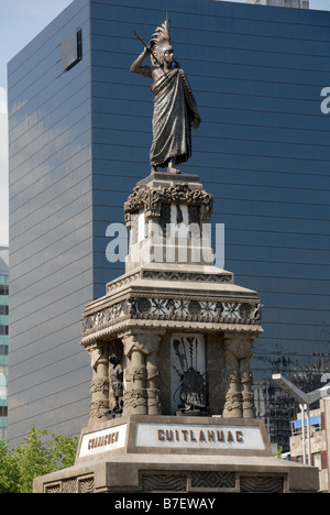 Monument à Cuauhtémoc, Mexico Banque D'Images