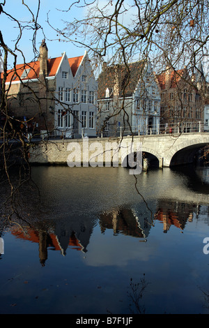 Pont à Bruges Banque D'Images