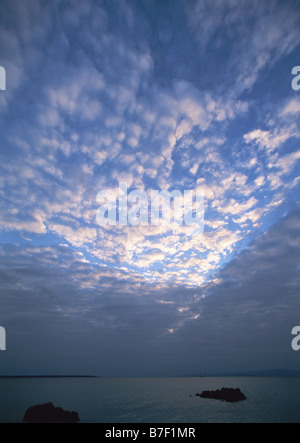 Ciel et mer Banque D'Images