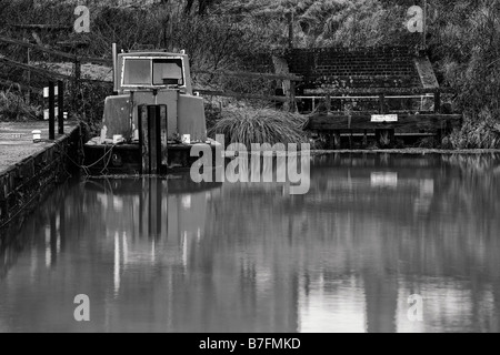 Bateau de canal Banque D'Images