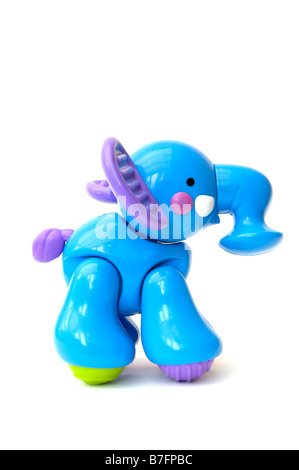 Blue Elephant jouet enfant jouets pour enfants Banque D'Images