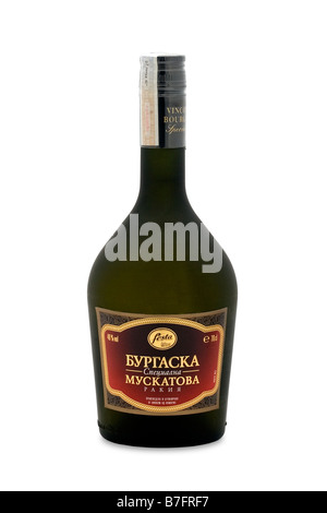 Festa Bulgarie bourgas vin Muscat spécial fruits raisin brandy rakia pomorie vincom couleur or pâle nuances vert goût doux Banque D'Images