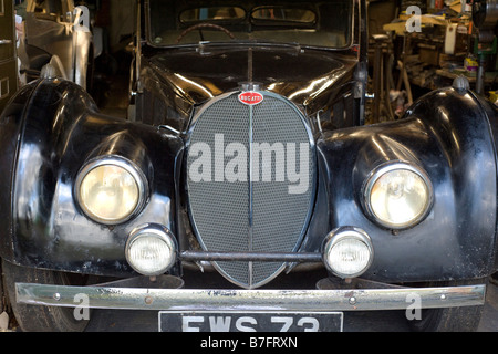 Classic Car 1937 Bugatti Type 57S Atalante Banque D'Images