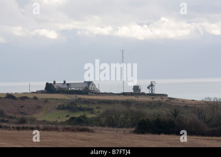 La station radar de Fairlight, East Sussex Banque D'Images