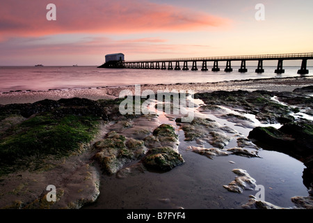 Station de Sauvetage de l'aube à Bembridge, île de Wight Banque D'Images