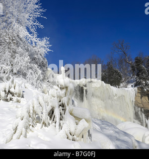 Beaux paysages d'hiver Banque D'Images