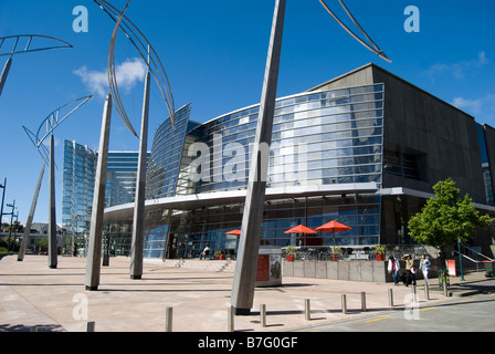 Christchurch Art Gallery (Te Puna O Waiwhetu), Worcester Boulevard, Christchurch, Canterbury, Nouvelle-Zélande Banque D'Images