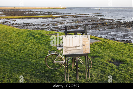 Le lowry trail. Berwick Upon Tweed. Banque D'Images