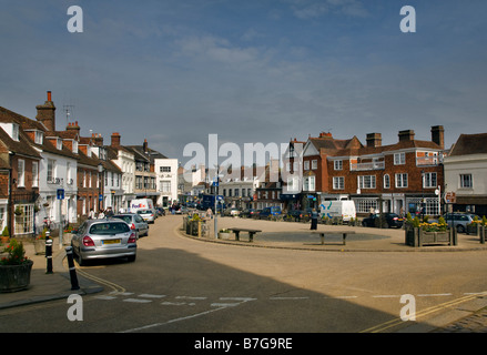 Le centre-ville de Battle, East Sussex, Angleterre Banque D'Images