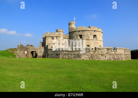 Le Château de Pendennis construit pour Henry VIII Banque D'Images