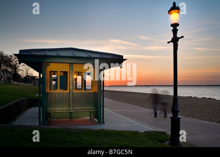 Front de mer de Cowes Banque D'Images