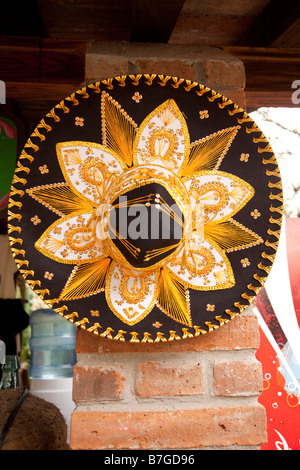 Mexican Hat, Los Osuna distillerie Sinaloa Mexique Agave Banque D'Images