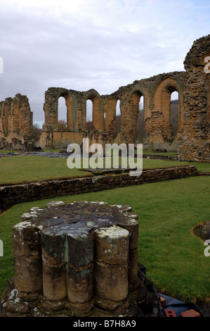 Byland Abbey, Coxwold, North Yorkshire, UK Banque D'Images