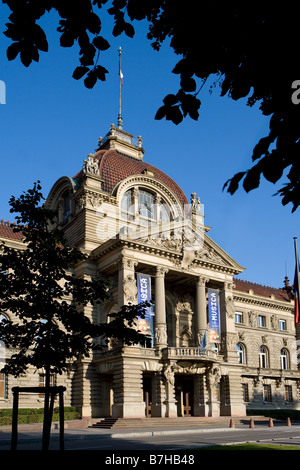 Palais du Rhin à la place de la République Banque D'Images