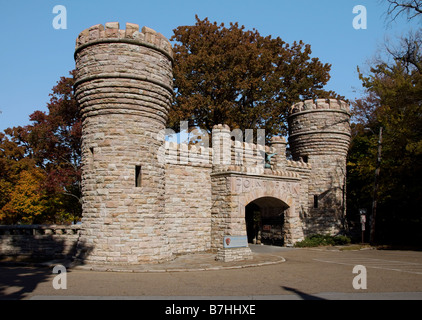 Point Park sur Lookout Mountain West Virginia Banque D'Images