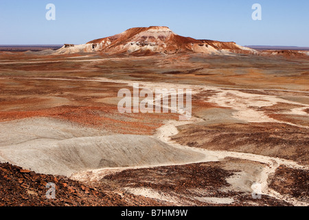 Painted Desert, près de Coober Pedy, South Australia, Australia Banque D'Images