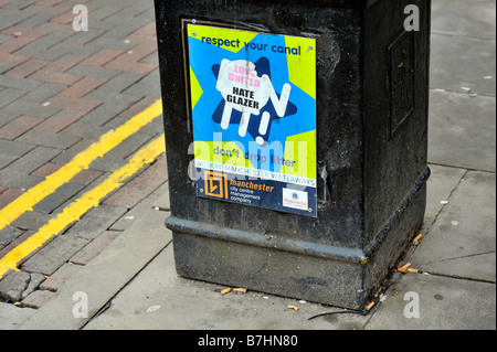 Bin Canal Street, Manchester Banque D'Images